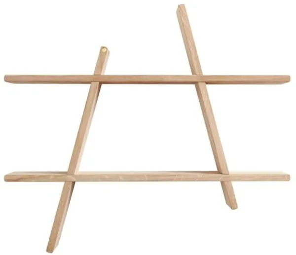 Andersen Furniture A-Shelf Hylly Suuri 78x12x67 Öljytty Luonnollinen Tammi